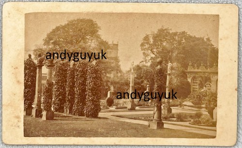 Cdv chatsworth haus garten von - garten,