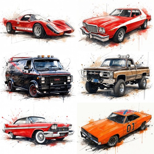 Kult auto serie - auto, show