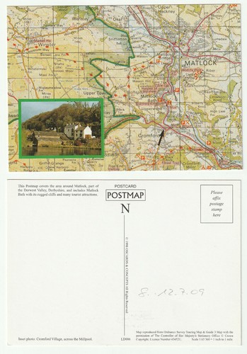81841 matlock landkarte - -,