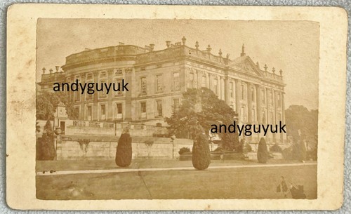 Cdv chatsworth haus derbyshire - cdv,
