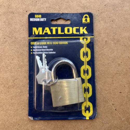 Matlock vorhängeschloss - matlock,